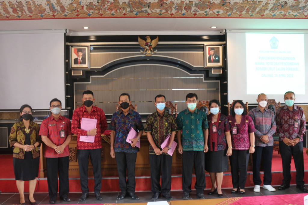 Lancar dan Kondusif, Penandatanganan Pakta Integritas dan Deklarasi Damai Pemilihan Perbekel Dalung 2022